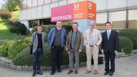 Actor Michael Sheen visits MONDRAGON