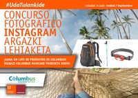 ¡Aún estás a tiempo! Publica en Instagram tu fotografía de verano con el hashtag #UdaTulankide y gana un lote de productos de Columbus