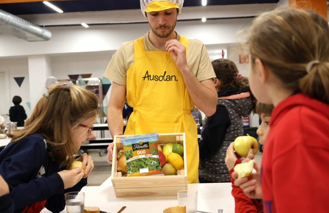 Ausolan acerca a 4.000 escolares los beneficios de los vegetales