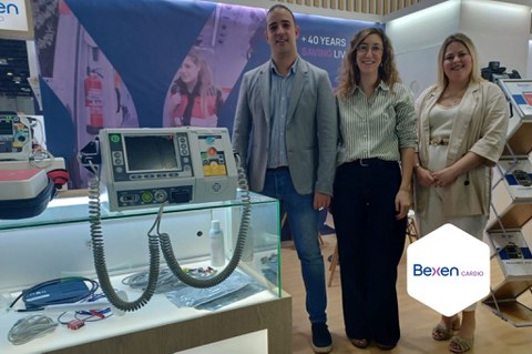 Bexen Cardio presenta sus desfibriladores en Arab Health 2025