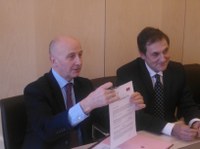 Caja Laboral Ipar Kutxa y Crédit Coopératif suscriben un acuerdo para la financiación de empresas