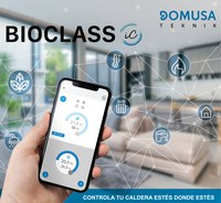 Domusa Calefacción presenta su primera gama de calderas con conectividad a través de Internet