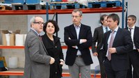 El diputado general de Gipuzkoa visita las instalaciones de ULMA