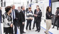 El lehendakari inaugura el nodo de digitalización y rectificado industrial de Euskadi 