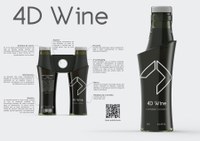 El proyecto "4D Wine" ganador de la "Master Glass Design Contest"