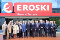 Encuentro interinstitucional en EROSKI