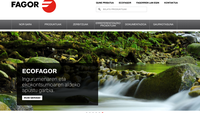 Fagor Industrial, finalista de los "Premios diariovasco.com 2014" como mejor web corporativa