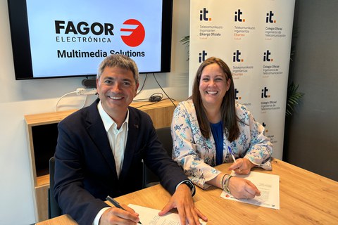 Fagor Multimedia Solutions firma un acuerdo con el COIT