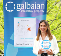 GALBAIAN entrega del Premio GALBAHE a Arrate Jaureguibeitia, como inventora del año