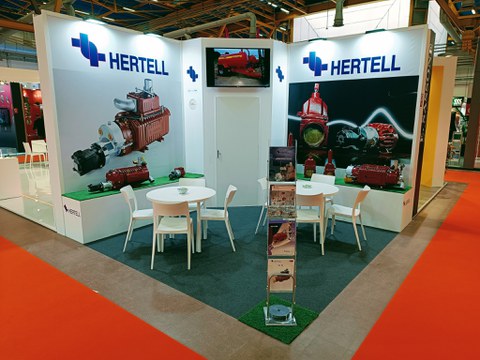 Hertell en la Feria EIMA International (Bologna, Italia)