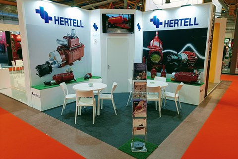 Hertell en la Feria EIMA International (Bologna, Italia)