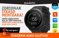 Itxaso Mentxaka se lleva el reloj-pulsómetro SUUNTO fitness sorteado por TU Lankide