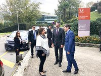 La vicepresidenta de Ecuador visita la Experiencia