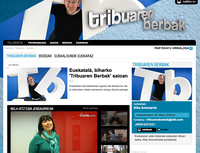 LABORAL Kutxa patrocina "Tribuaren Berbak", programa semanal en ETB1 sobre el euskera y la comunicación