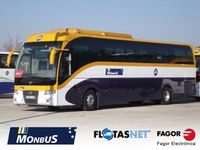 MONBUS implanta el sistema de gestión de flotas de Fagor Electrónica, en sus autobuses y microbuses