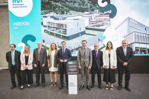 Mondragon Unibertsitatea inaugura el innovador centro de industria sostenible Hirekin