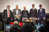 Mondragon Unibertsitatea reúne en Eskoriatza a los alcaldes de las cuatro capitales de Hegoalde y Maule, todos euskaldunes