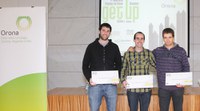 Dos alumnos de Mondragon Unibertsitatea logran el primer y segundo premio en los premios 'Get Up Orona'