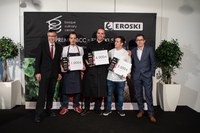 Oriol Casals del restaurante Teòric de Barcelona, ganador del “VII premio BCC EROSKI saria”