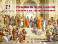 Osarten lanza la programación 2021 de la Academia de Cultura Preventiva