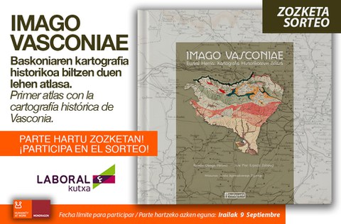 Participa en el sorteo de dos atlas Imago Vasconiae