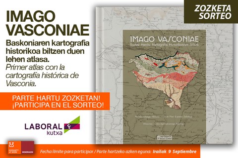 Participa en el sorteo de dos atlas Imago Vasconiae