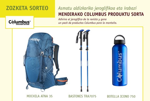 Participa en el sorteo de un pack de productos Columbus para la montaña