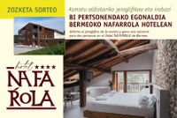 Participa en el sorteo de una estancia en el Hotel Nafarrola de Bermeo