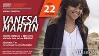 Participa en nuestro concurso en twitter y gana dos entradas para el concierto de Vanesa Martin