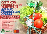 Participa en nuestro concurso y gana una cesta de productos Barrenetxe