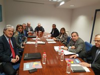 Primera reunión de la consejera de Trabajo con representantes de Konfekoop