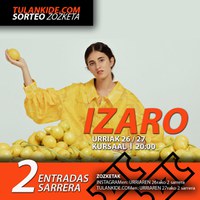 ¿Quieres asistir al concierto de IZARO?