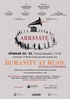 "Humanity at Music" ikuskizunerako bi sarrera irabazi nahi?