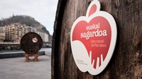 Eroskik 'Euskal Sagardoa' Jatorri izenari lagunduko dio