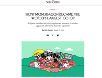MONDRAGON The New Yorker aldizkari ospetsuan