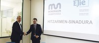 Mondragon Unibertsitateak hitzarmena sinatu du Eusko Jaurlaritzaren Informatika Elkartearekin